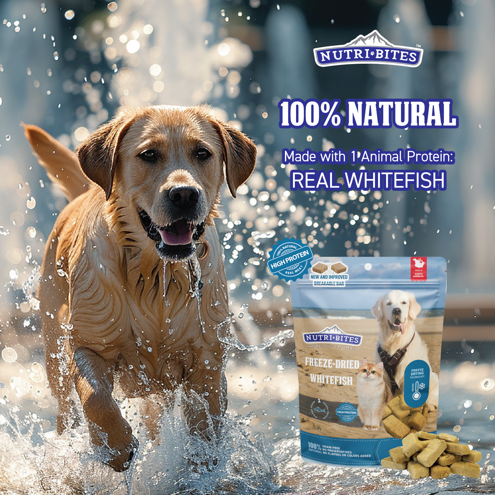 Freeze Dried Whitefish Treats