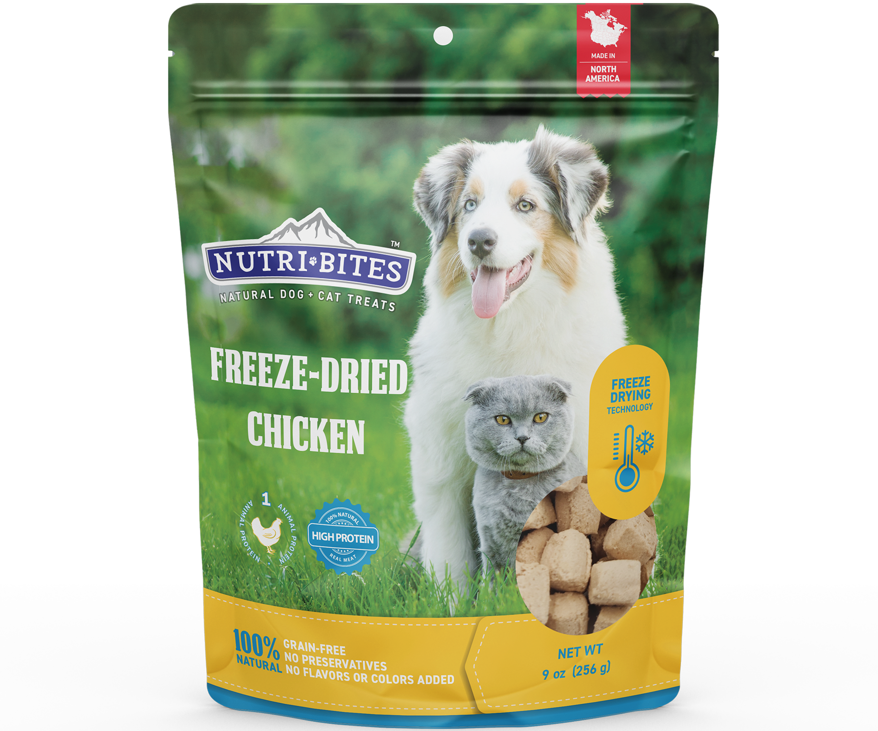 Freeze Dried Chicken Treats – nutribitespet - Main Image
