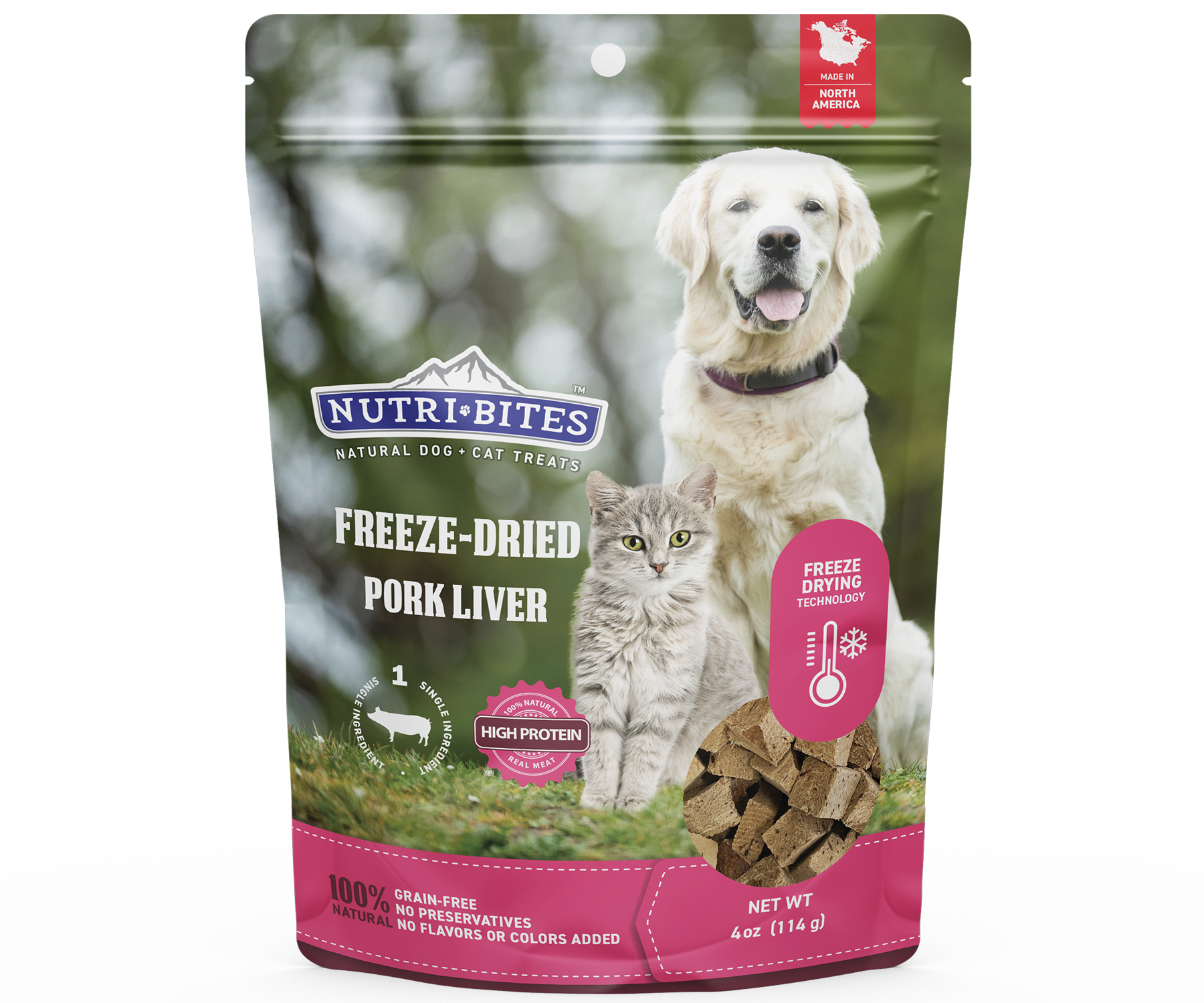 Freeze Dried Pork Liver Treats